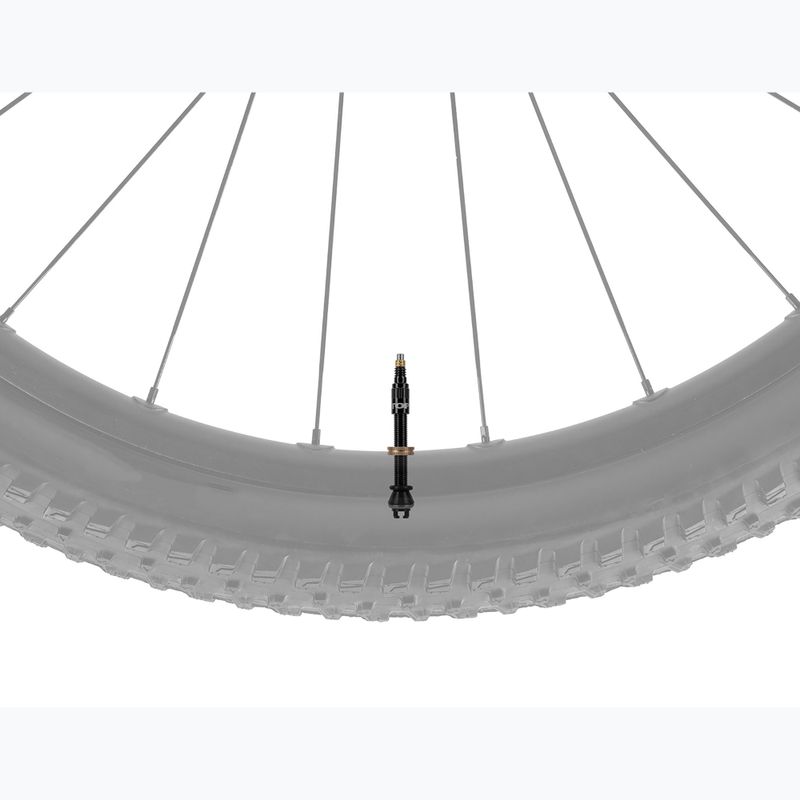 Комплект вентили Topeak Turboflow Valve Kit 60 mm black 2