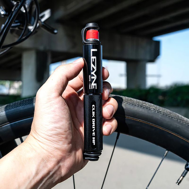 Помпа за велосипед Lezyne Clik Drive HP 160psi black 6