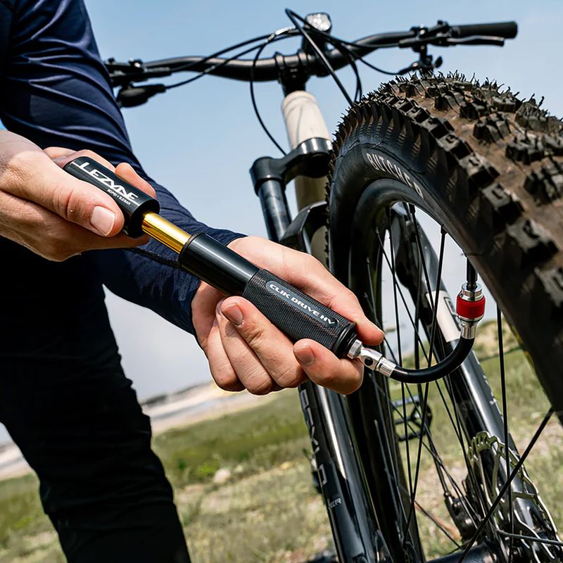 Помпа за велосипед Lezyne Clik Drive HV 90psi black 7