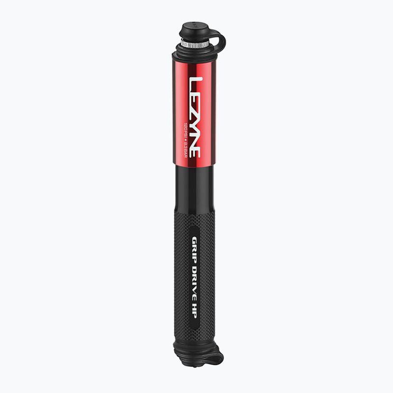 Велосипедна помпа Lezyne Grip Drive HP S ABS FLEX 120psi red