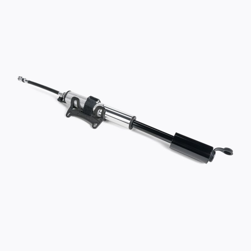 Помпа Lezyne Grip Drive HV S Abs Flex Presta/Schreder 90psi сребърна LZN-1-MP-GRIPHV-V1S06 2