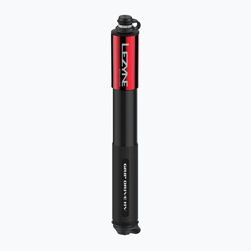 Помпа за велосипед Lezyne Grip Drive HV M ABS FLEX 90psi red