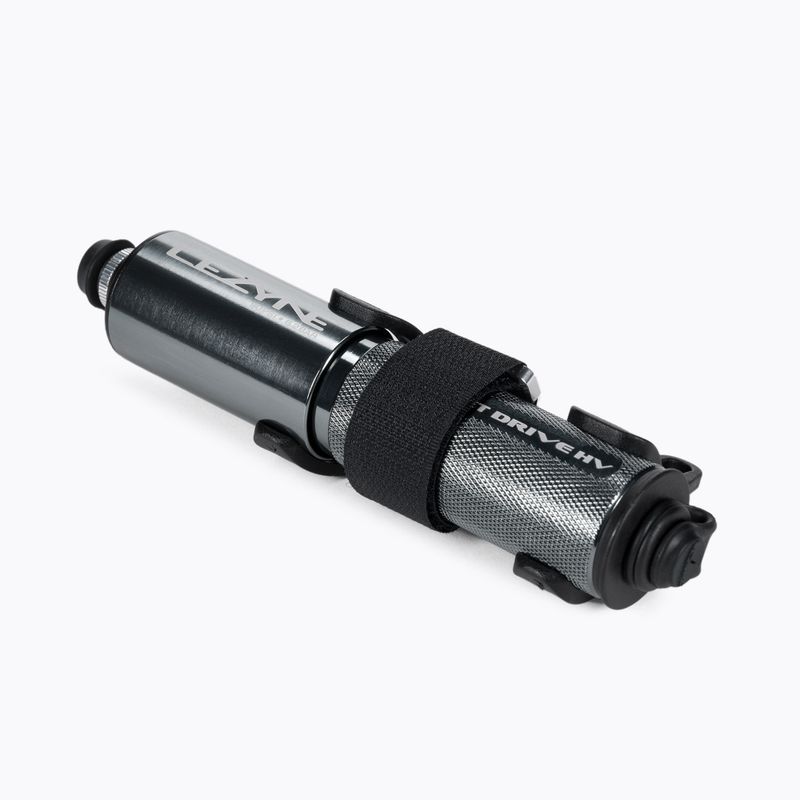 Lezyne Pocket Drive Hv Abs Flex Hose велосипедна помпа черна LZN-1-MP-PKDRHV-V119