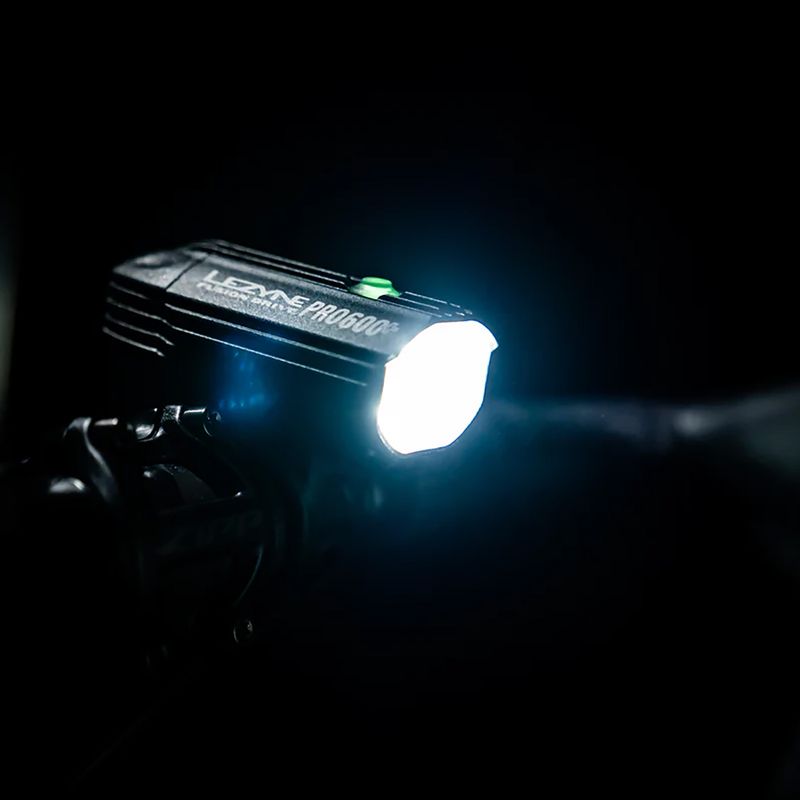 Преден велосипеден фар Lezyne Drive Pro 600+ Front satin black 8
