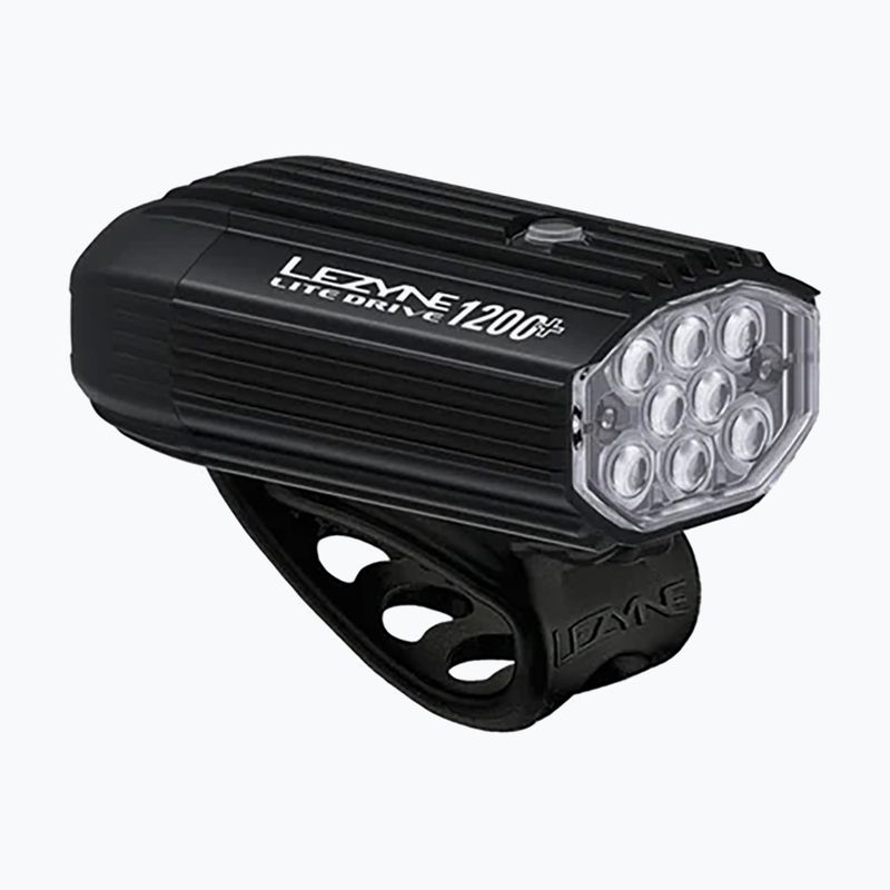 Преден велосипеден фар Lezyne Lite Drive 1200+ Front satin black