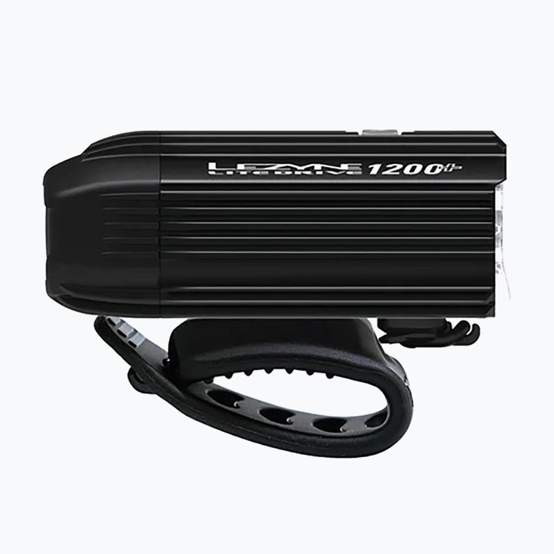 Преден велосипеден фар Lezyne Lite Drive 1200+ Front satin black 2