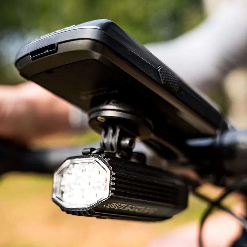 Преден велосипеден фар Lezyne Lite Drive 1200+ Front satin black 6