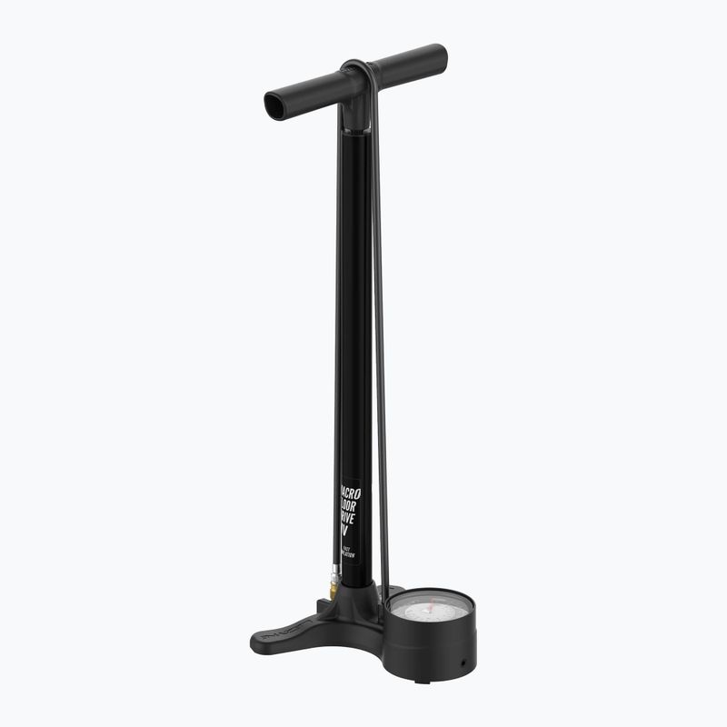 Lezyne Macro HV Floor Drive DV 100psi плоска черна помпа за велосипед