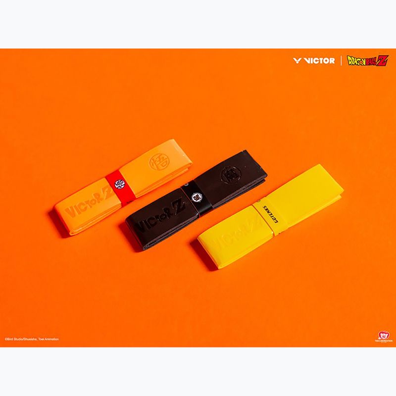 Обвивка за ракета за бадминтон VICTOR Dragon Ball Z Grip неоново жълто 2