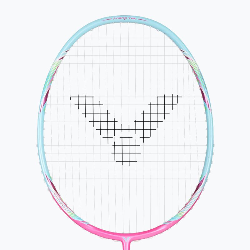 Ракета за бадминтон VICTOR DriveX 6SP QM fluorescent rose-red/light blue 2