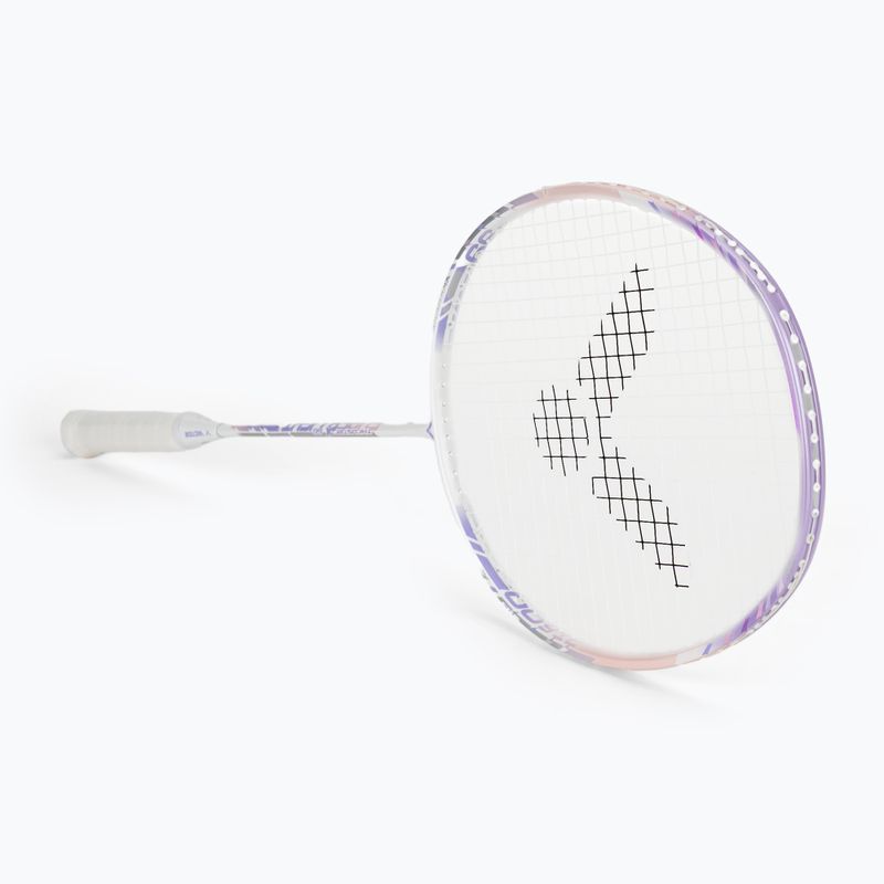 Ракета за бадминтон VICTOR Thruster K 66 AJ white/purple 2