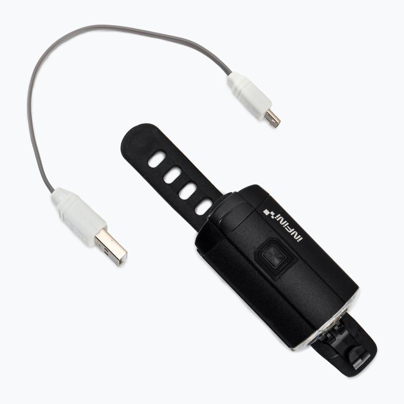 INFINI Tron 300 Usb предна лампа за велосипед черна I-281P-B 4