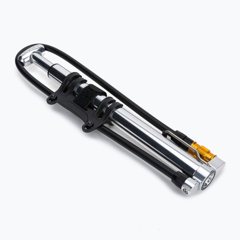 LEZYNE MICRO FLOOR DRIVE HP ABS 160psi сребърна ръчна помпа за велосипеди LZN-1-MP-MFDR-V2HP