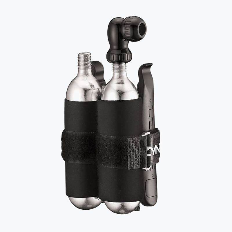 Велосипеден комплект LEZYNE TWIN KIT CO2, TWIN SPEED DRIVE, 6x комбинирани лепенки, 2x лъжици + 2x патрон 1-C2-TWDRKIT-V204 2