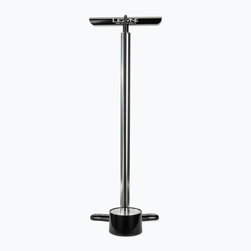 Велосипедна помпа Lezyne CNC Floor Drive 3,5 silver gloss