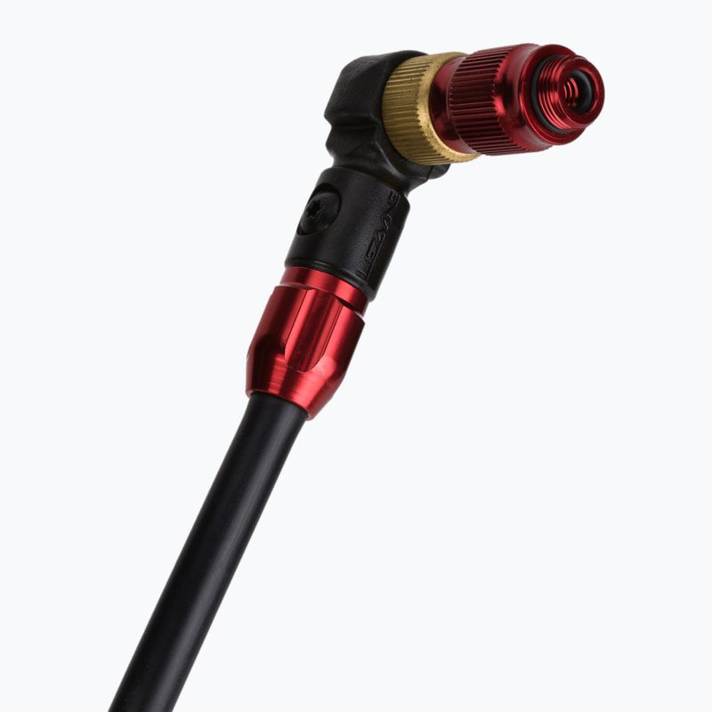 Lezyne STEEL FLOOR DRIVE ABS-1 PRO CHUCK 220psi велосипедна помпа черна LZN-1-FP-SFLDR-V704 5