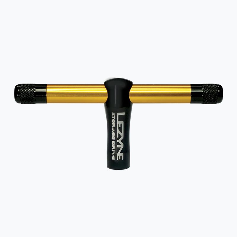 Ключ за велосипед Lezyne Storage Drive black/gold