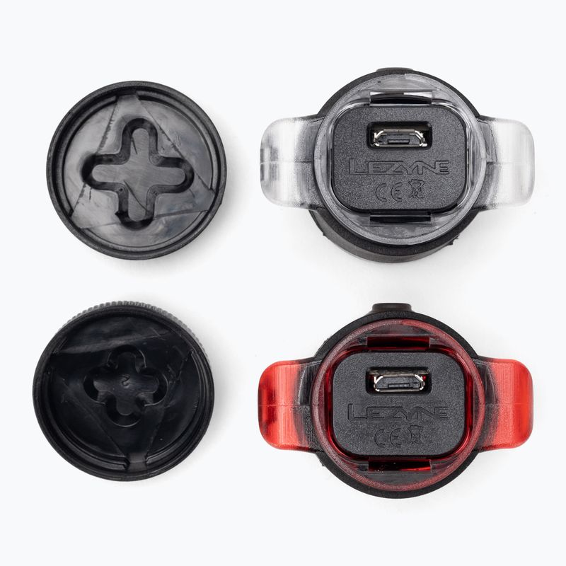 Lezyne комплект от велосипедни светлини LED FEMTO DRIVE USB PAIR черен LZN-1-LED-31P-V104 3