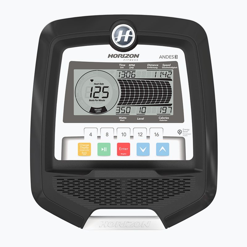 Елиптичен тренажор Horizon Fitness Andes 3.1 black/white 3
