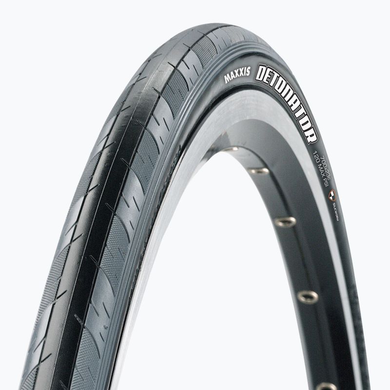 MAXXIS Detonator 60TPI прибираща се черна велосипедна гума TR-MX431