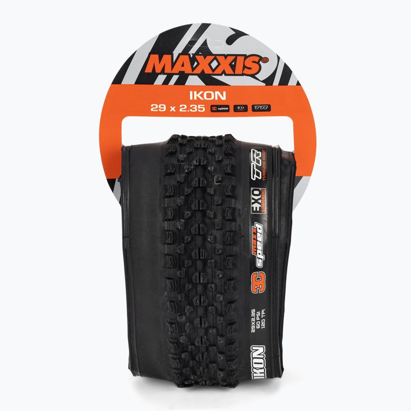 Велосипедна гума Maxxis Ikon Kevlar 3Cs/Exo/Tr черна ETB96731100 2