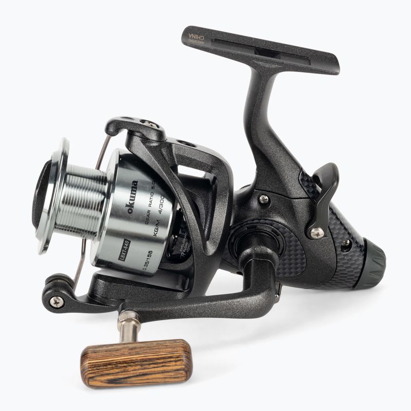 Okuma Longbow XT макара за риболов на шаран черна LBXT-640 3