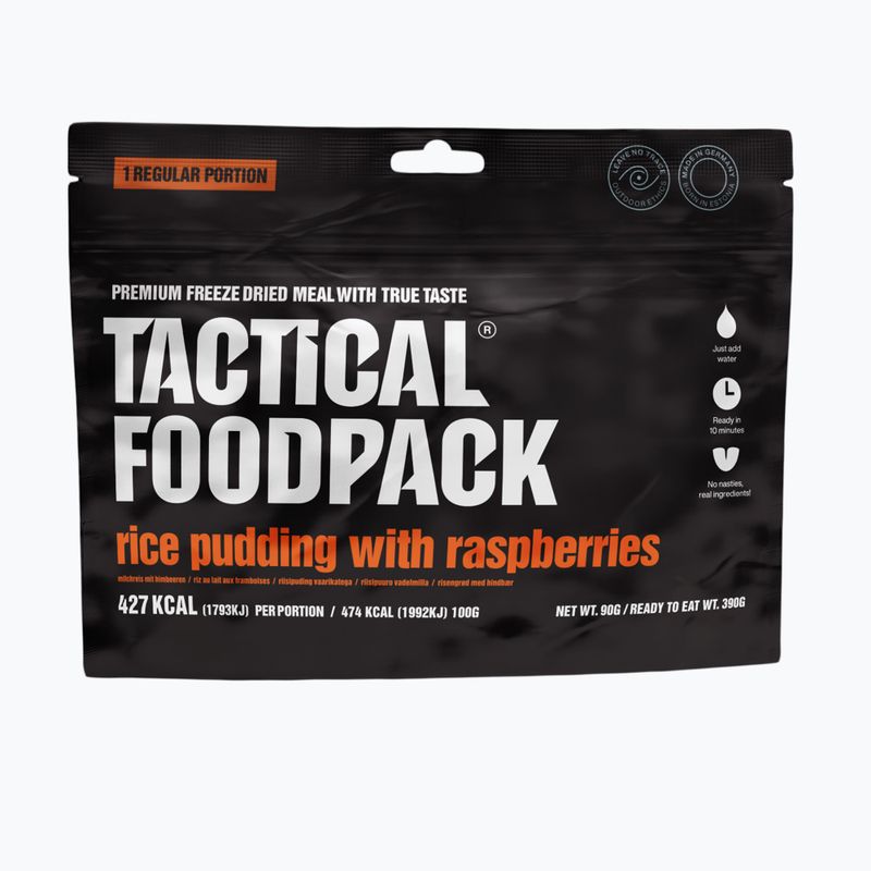 Лиофилизирани храни Tactical Foodpack Оризов пудинг с малини 390 г 2