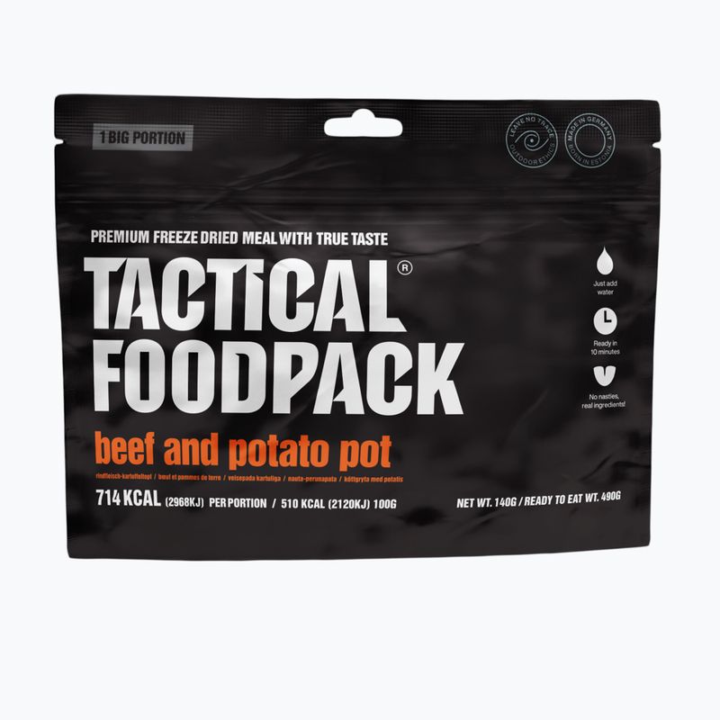 Замразена храна Tactical Foodpack Говеждо месо с картофи 140 г 2