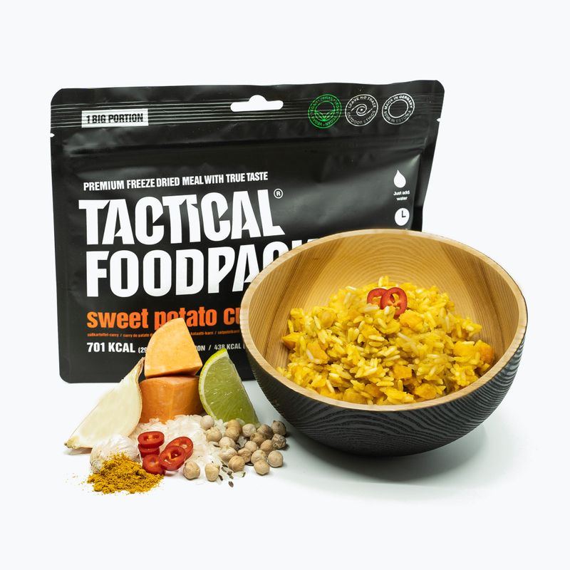 Замразена храна Tactical Foodpack Сладки картофи с къри 415 г