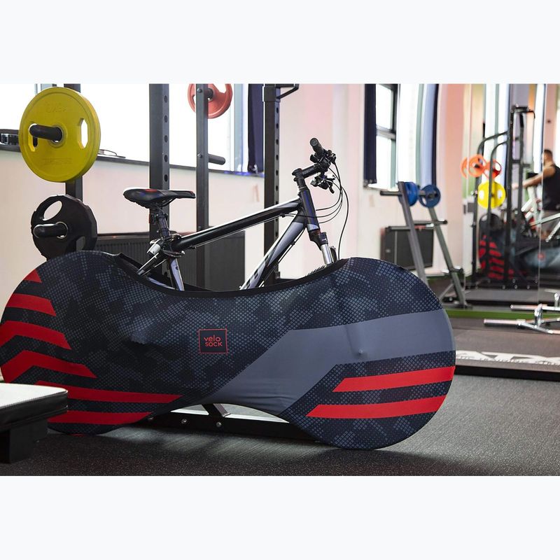 Калъф за велосипедни колела VELOSOCK Red Lines 3