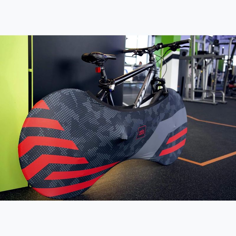 Калъф за велосипедни колела VELOSOCK Red Lines 4