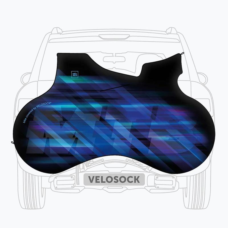 Калъф за транспорт на велосипед VELOSOCK Speed Blue MTB ST