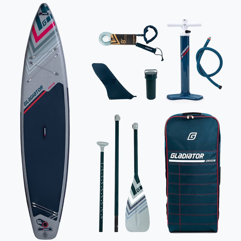 SUP дъска GLADIATOR Origin Touring 12'6'' blue