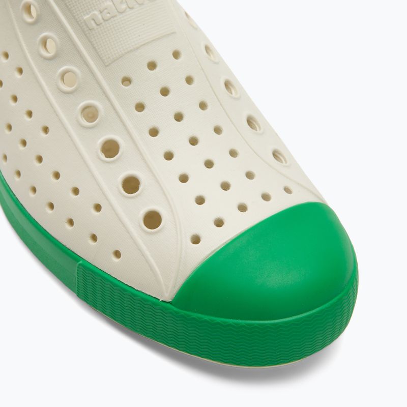 Native Jefferson bone white/picnic green маратонки 7