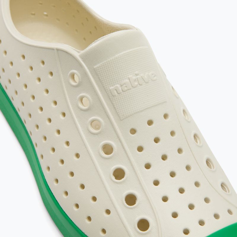 Native Jefferson bone white/picnic green маратонки 8