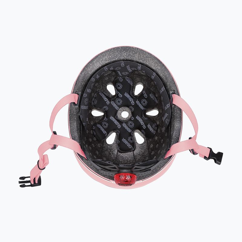 Детска каска Globber Go.Up Lights pastel pink 5