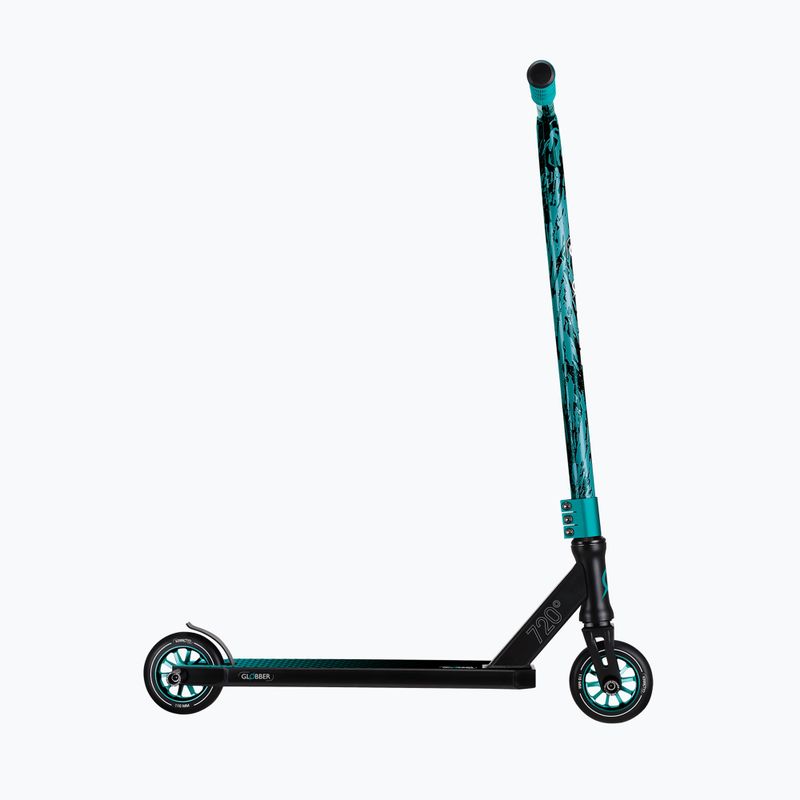 Детски скутер за свободен стил Globber Stunt GS 720 black/teal 2