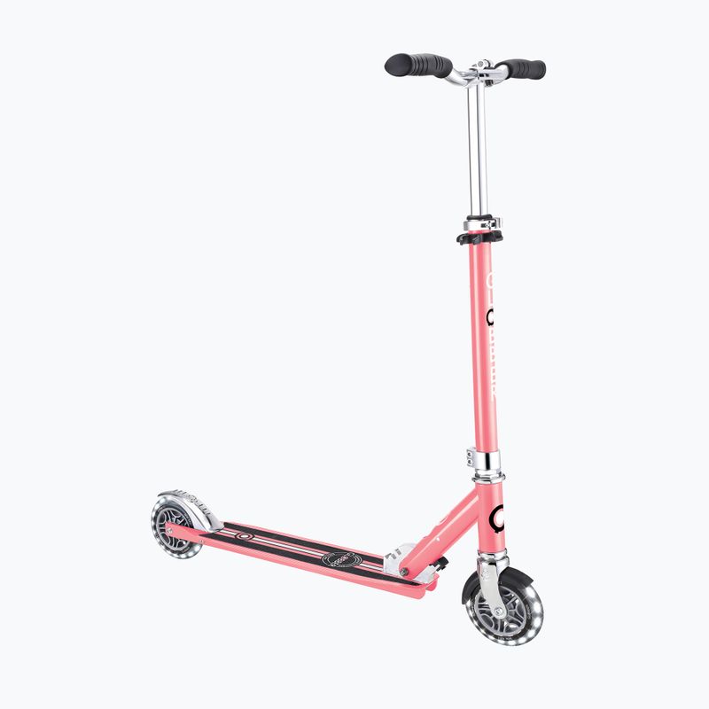 Детски скутер Globber Flow Element Lights coral pink