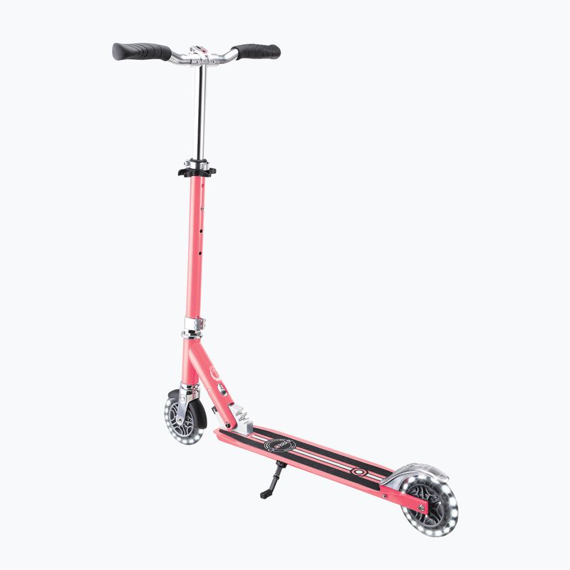 Детски скутер Globber Flow Element Lights coral pink 3