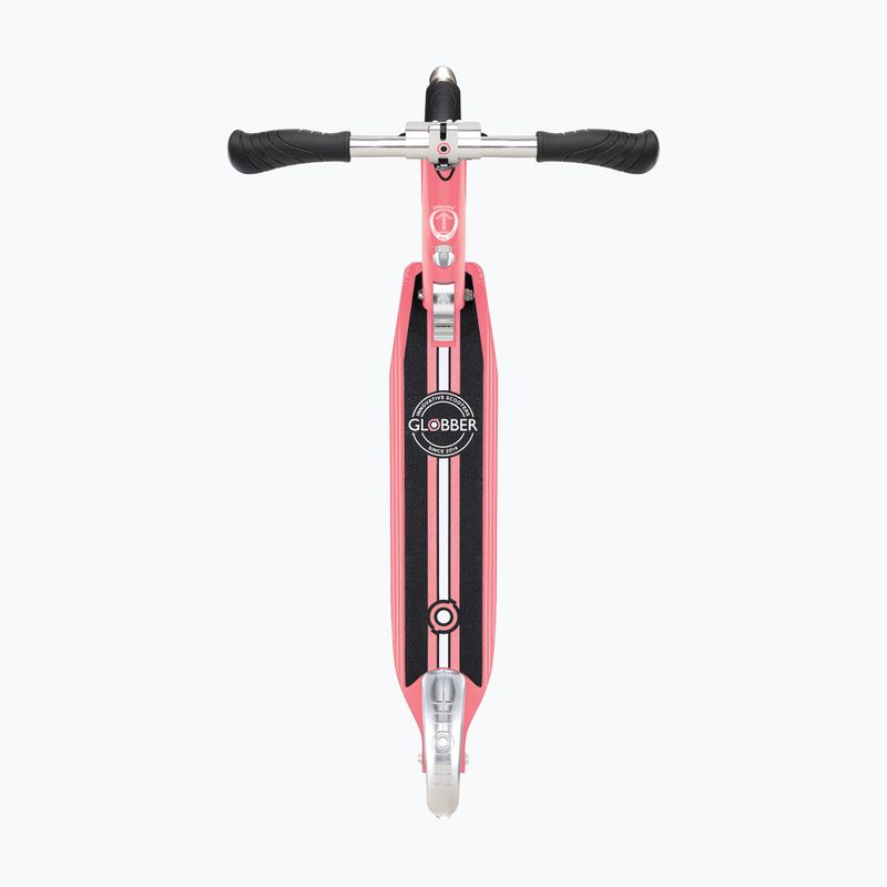 Детски скутер Globber Flow Element Lights coral pink 4