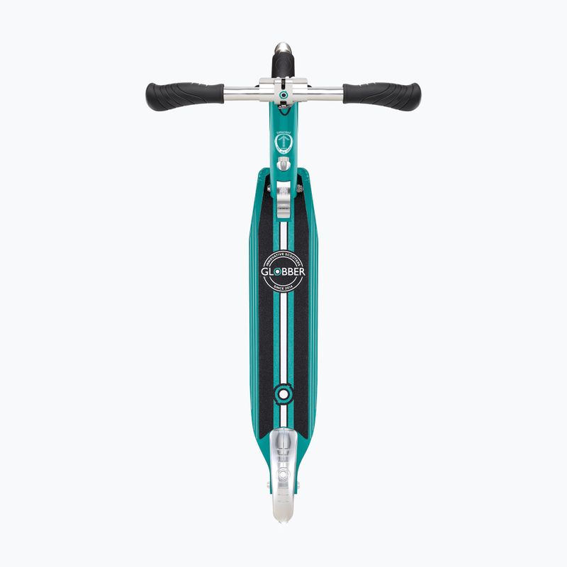 Детски градски скутер Globber Flow Element Lights jade 4