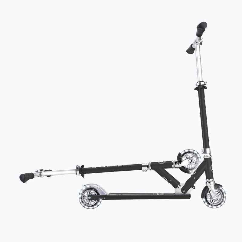 Детски градски скутер Globber Flow Element Lights black 7