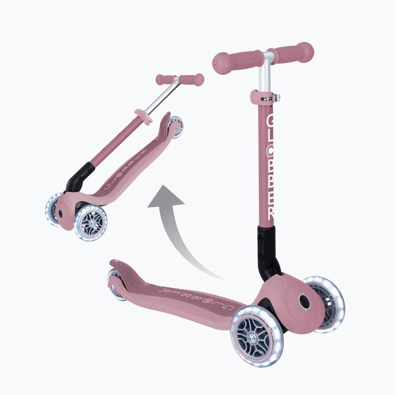Globber Junior Сгъваеми светлини Eco berry детски триколесен скутер 5
