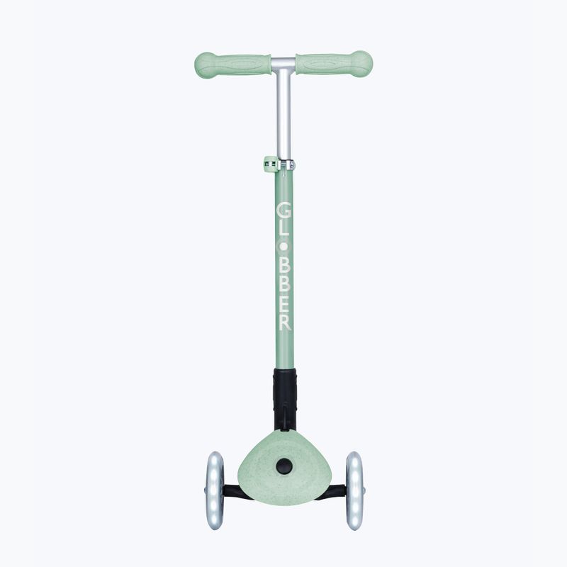 Детска триколесна тротинетка Globber Junior Primo Foldable Lights Eco pistachio 3
