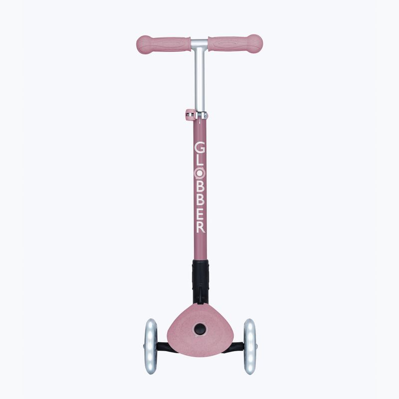 Детска триколесна тротинетка Globber Junior Primo Foldable Lights Eco berry 2
