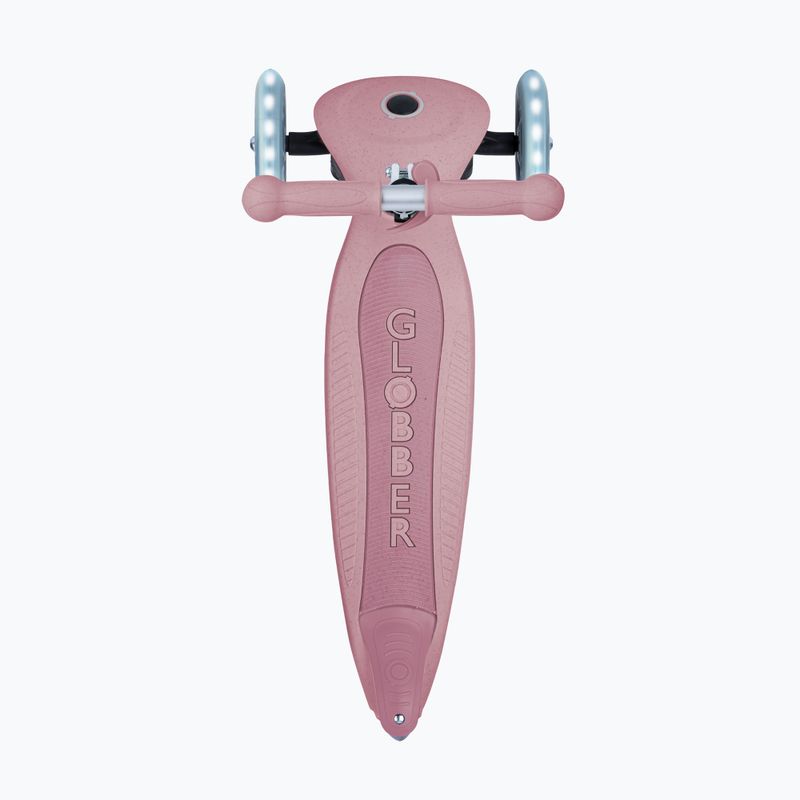 Детска триколесна тротинетка Globber Junior Primo Foldable Lights Eco berry 3