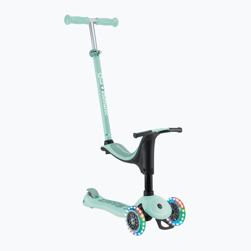 Детски триколесен скутер Globber Go.Up Sporty Lights mint 2