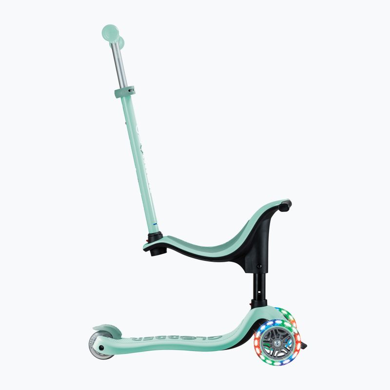 Детски триколесен скутер Globber Go.Up Sporty Lights mint 3