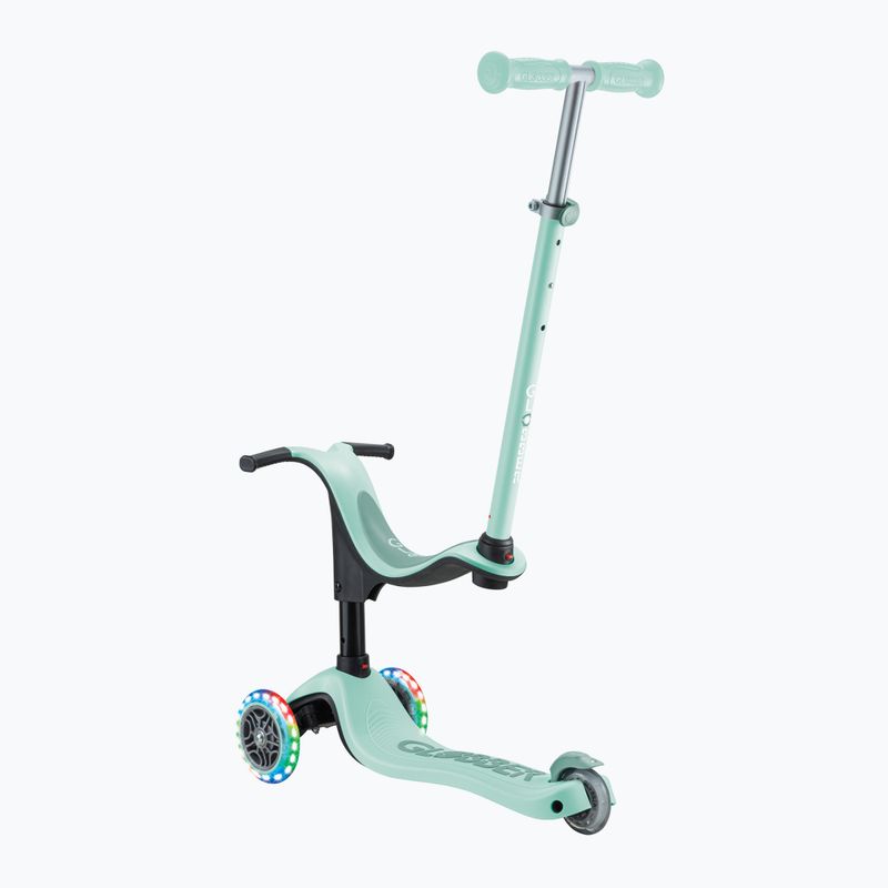 Детски триколесен скутер Globber Go.Up Sporty Lights mint 4