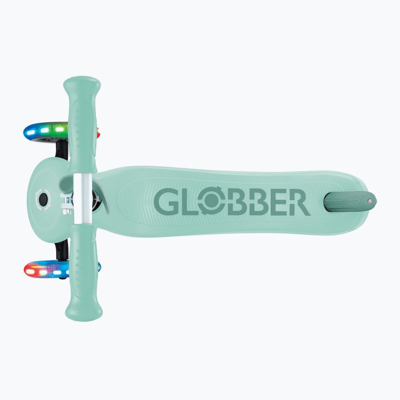 Детски триколесен скутер Globber Go.Up Sporty Lights mint 11